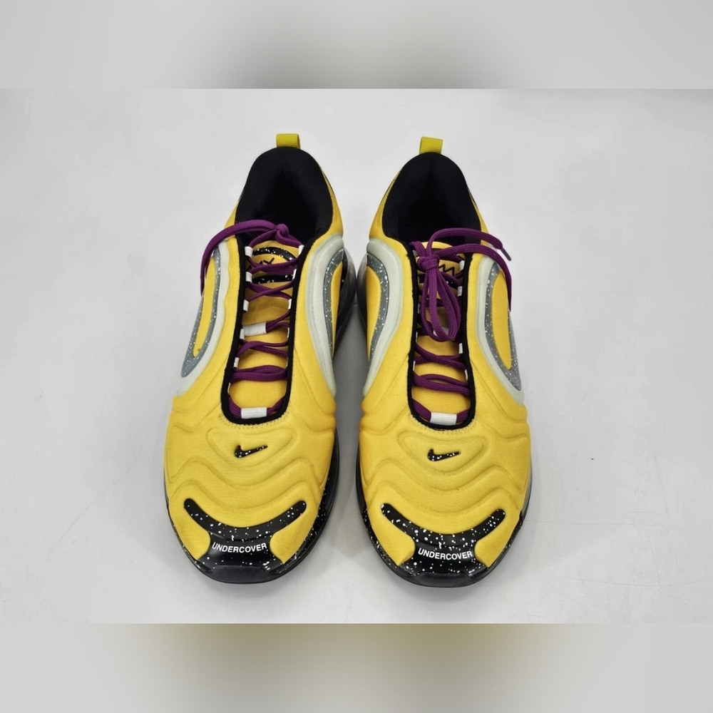 Nike Undercover X Air Max 720 Yellow Black Sneakers MEN 10 OR Women 11.5 - Picture 2 of 10